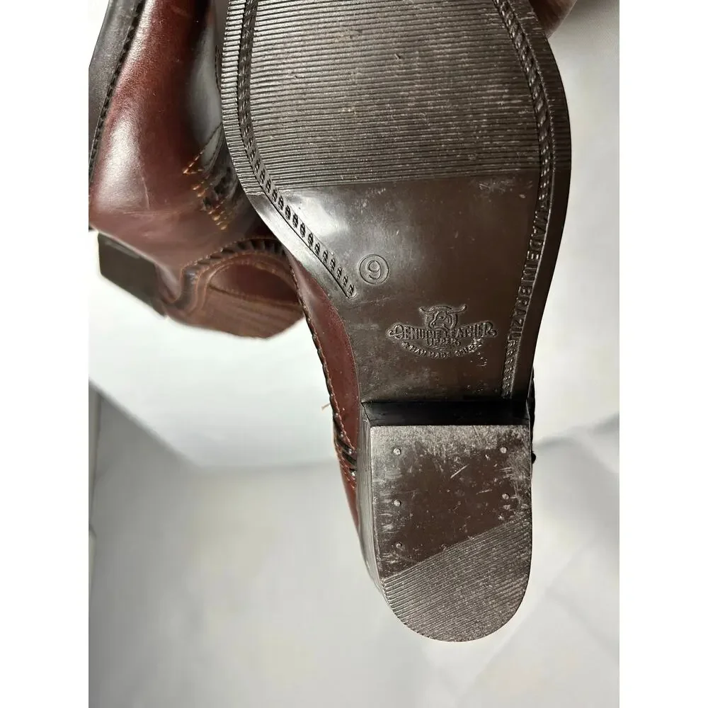Venus genuine leather women’s brown  Shoes Made in Brazil size 9 western
